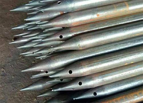 固阳隧道钢花管现货